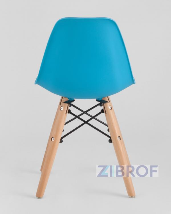 Комплект мебели детский Eames,стол и 1 голубой стул