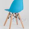 Комплект мебели детский Eames,стол и 1 голубой стул