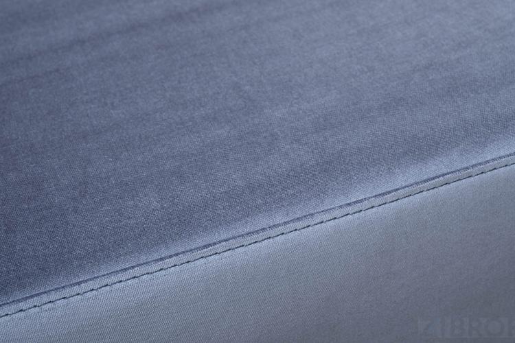 Банкетка Stella 60 прямоугольная синяя Velv Sin 60*38*40см