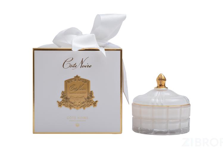 96CN-45003  Свеча ароматическая Jasmine flower tea в вазе в упаковке 185 гр