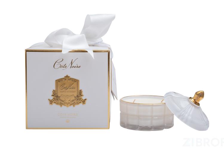 96CN-45003  Свеча ароматическая Jasmine flower tea в вазе в упаковке 185 гр