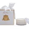 96CN-45003  Свеча ароматическая Jasmine flower tea в вазе в упаковке 185 гр