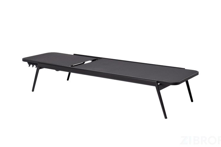 39AR-SHEZ-293 Шезлонг "Муза" текстиленовый 192*65*35см
