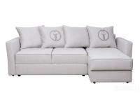 Диван Sorrento 230 с канапе трехмест.раскл (Еврокнижка) Koza3803-SVSER+Nev83 230*156*90см