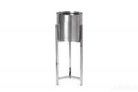 13RXFP3105L-SILVER Подставка под цветы серебро d25*70cм