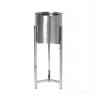 13RXFP3105L-SILVER Подставка под цветы серебро d25*70cм