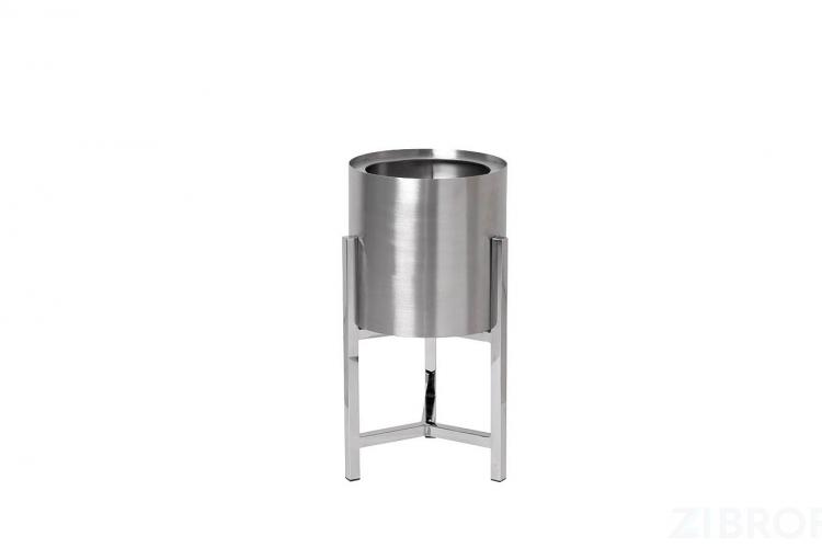 13RXFP3105M-SILVER Подставка под цветы серебро d25*50cм