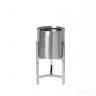 13RXFP3105M-SILVER Подставка под цветы серебро d25*50cм
