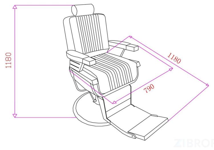 Кресло мужское - A700 GRATEAU