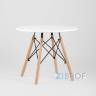 Eames стол детский белый, 5 стульев белые