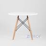 Eames стол детский белый, 5 стульев белые