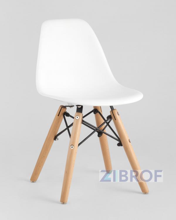 Eames стол детский белый, 5 стульев белые