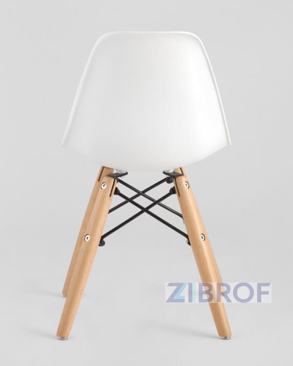 Eames стол детский белый, 5 стульев белые