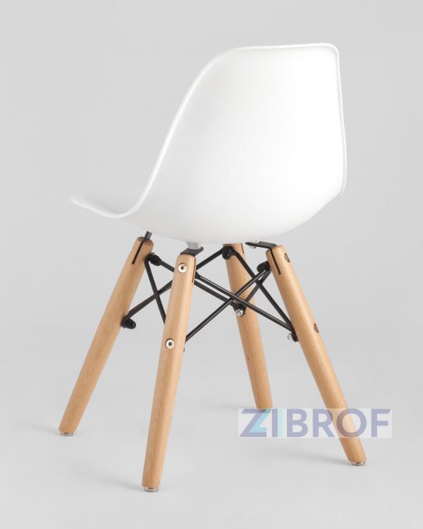 Eames стол детский белый, 5 стульев белые