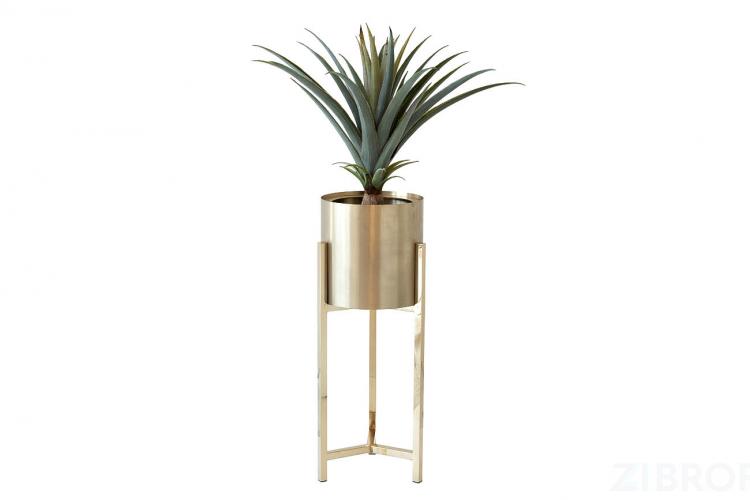 13RXFP3105L-GOLD Подставка под цветы золото d25*70cм