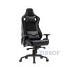 Игровое кресло компьютерное TopChairs Racer Premium черное геймерское