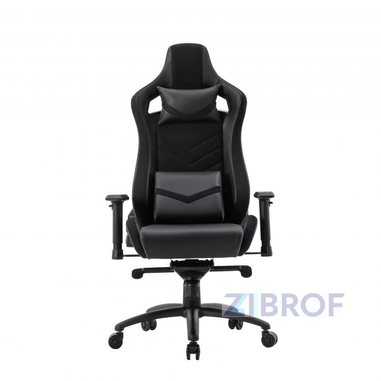 Игровое кресло компьютерное TopChairs Racer Premium черное геймерское