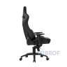 Игровое кресло компьютерное TopChairs Racer Premium черное геймерское