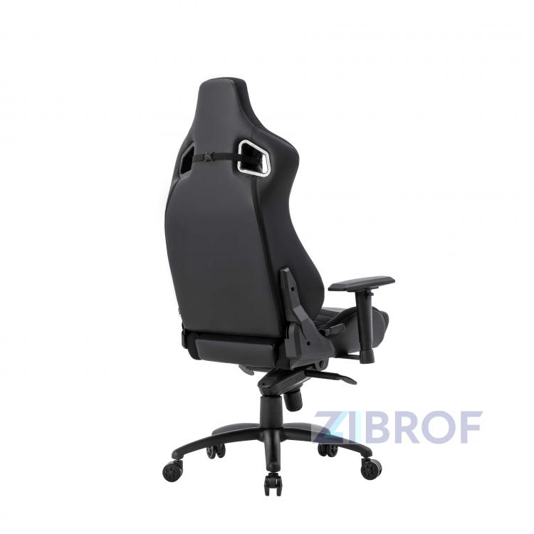 Игровое кресло компьютерное TopChairs Racer Premium черное геймерское