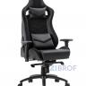 Игровое кресло компьютерное TopChairs Racer Premium черное геймерское