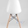 Eames D80 черный, 3 стула Eames DSW белые
