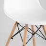 Eames D80 черный, 3 стула Eames DSW белые