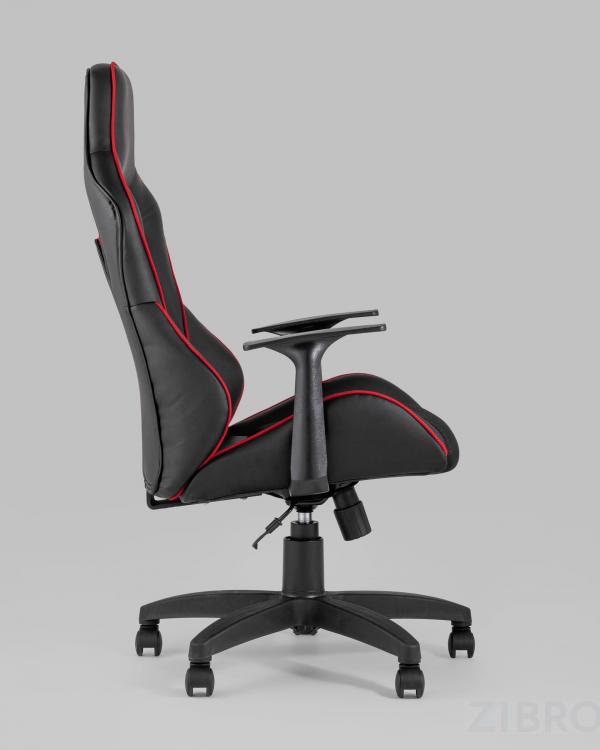 Игровое кресло компьютерное TopChairs Meteor черное геймерское