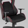 Игровое кресло компьютерное TopChairs Meteor черное геймерское