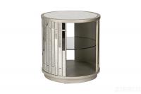 KFG077 Тумба зеркальная с полкой 61*61*63см