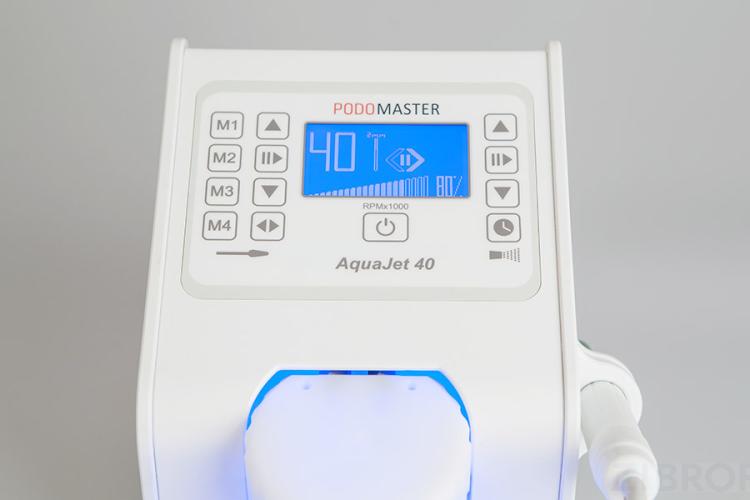 Педикюрный аппарат Podomaster AquaJet 40 со спреем