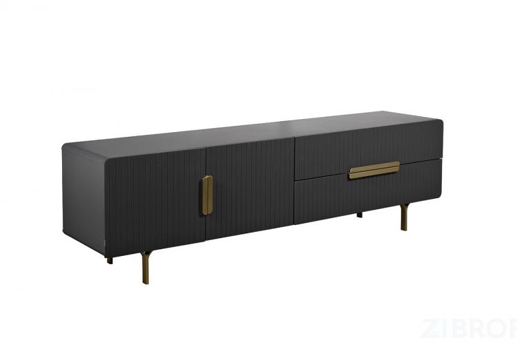 40AD-CB0006A Тумба под ТВ серая 180*42*55 см