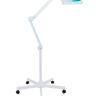 Лампа лупа Med-Mos 9002LED (9008LED-D-189) бестеневая, на штативе (FS2), с РУ, П-образная, на 84 светодиода