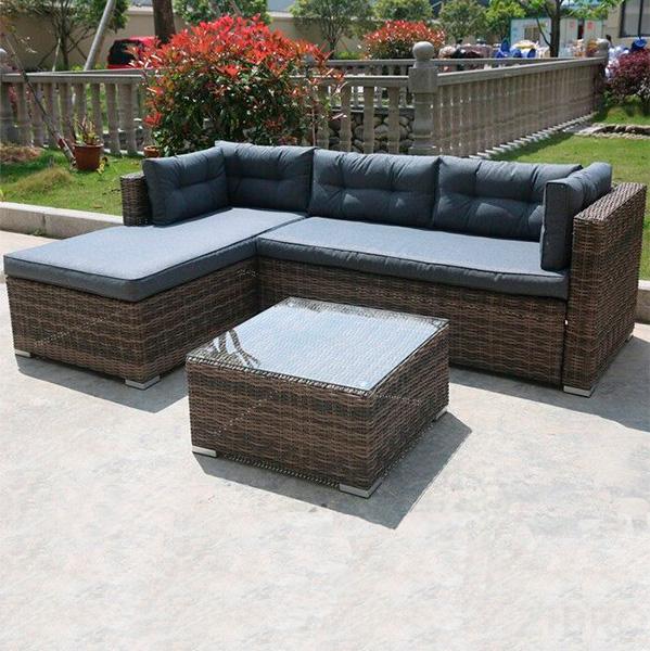 Комплект мебели из иск. ротанга AFM-302 Brown/Grey