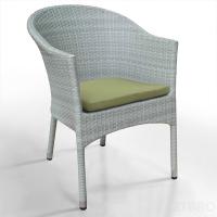 Кресло из иск. ротанга WS2907W  White