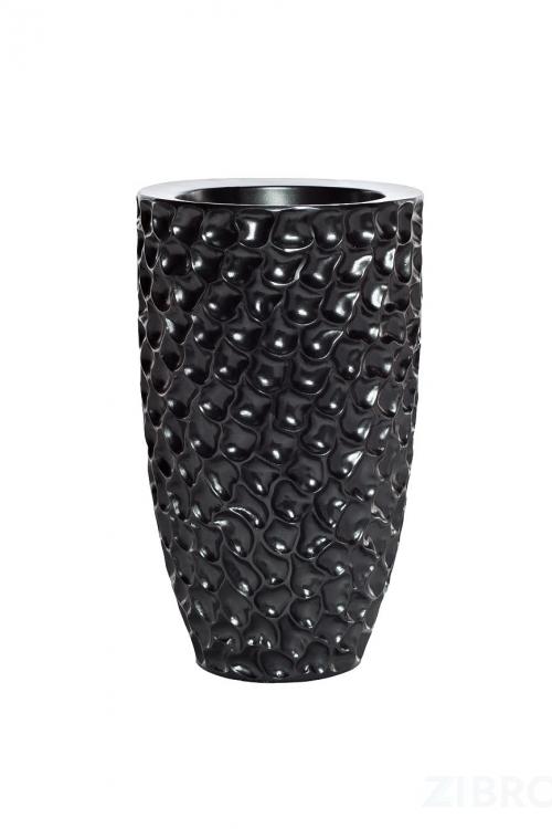 ZS-C785BL-19 Кашпо 32*32*47см цвет жемчужно-черный