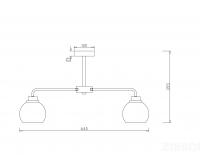 Люстра Freya FR5176PL-05BS